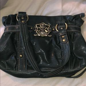 Kathy Van Zeeland Dark Olive Green Purse